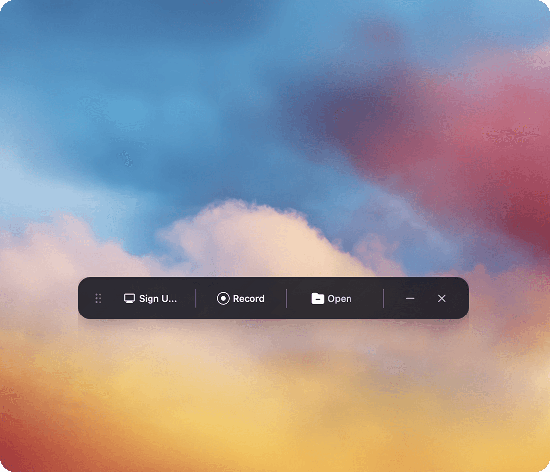 CrossCap — export layout view